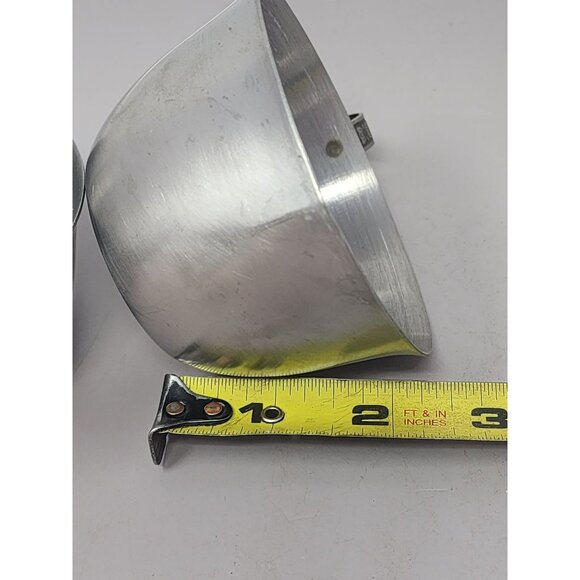 Vintage Metal Sugar & Creamer Set With Butterflies On Handle - Picture 7 of 7